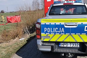 Czermno: Ciało 62-latka znalezione w rowie melioracyjnym