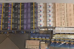 Janów Lubelski: 21 tys. papierosów bez akcyzy w samochodzie