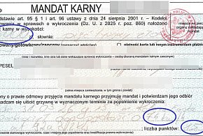 124 km/h w zabudowanym. Kierowca Audi stracił prawo jazdy