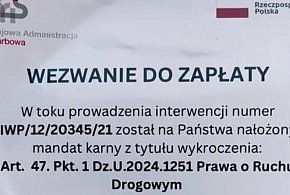Uwaga na fałszywe wezwania do zapłaty