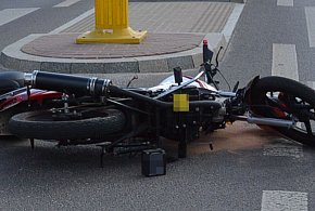 Wypadek w Biłgoraj: 15-latek ranny po zderzeniu z Hondą