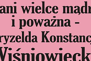 Czwartki u Stanisława. Gryzelda Konstancja Wiśniowiecka