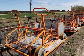 Gmina Lubaczów. Tego jeszcze nie było! Drezyny rowerowe w Baszni