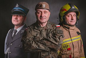 Służba bez granic: strażak, żołnierz, społecznik