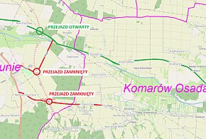 Zmiana organizacji ruchu w Gminie Łabunie i Komarów