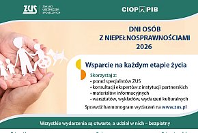 ZUS: Dni Osób z Niepełnosprawnościami w regionie