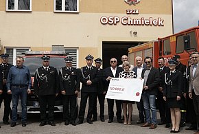 OSP dostało wsparcie po pożarze Puszczy Solskiej