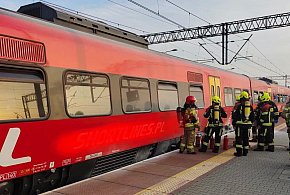 Pożar pociągu Kasztelan (Hrubieszów-Zamość-Kraków)