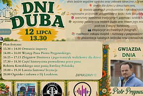 Piotr Pręgowski z „Rancza” gwiazdą Dni Duba. Czeka moc atrakcji