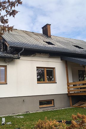 Pożar domu w Białobrzegach-6083