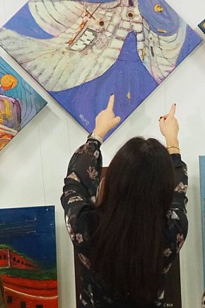 Ujawnienie - wernisaż malarstwa Joanny Majewskiej-6163