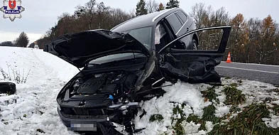 Nagle zjechał na czołówkę. Co wydarzyło się w Krasnem?-368082