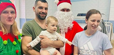 Mikołaj odwiedził małych pacjentów tomaszowskiego szpitala-368343