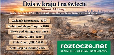 Dziś w kraju i na świecie (wtorek, 24 lutego)