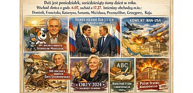 Dziś w kraju i na świecie (poniedziałek, 9 marca)