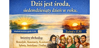 Dziś w kraju i na świecie (środa, 11 marca)