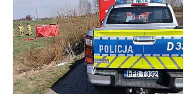 Czermno: Ciało 62-latka znalezione w rowie melioracyjnym