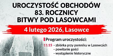 Upamiętnią 83. rocznicę bitwy pod Lasowcami