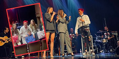 Biłgoraj. Michał Wiśniewski zagrał  dla Adasia Iwanejko