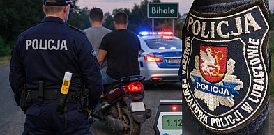 Pijany kierowca skutera zatrzymany w Bihalach