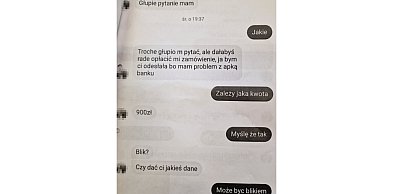 Oszustwo na BLIK! 36-latka straciła pieniądze po wiadomości na Messengerze