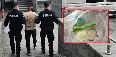 Policyjna akcja w Zamościu. 4300 porcji narkotyków zabezpieczonych
