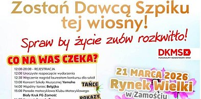 Na Rynku Wielkim będą szukać dawców szpiku