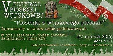 Żołnierska nuta w sercu Zamościa. Nadchodzi Festiwal Piosenki Wojskowej!