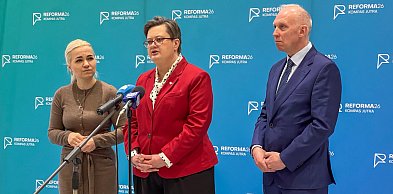 Sekretarz stanu Katarzyna Lubnauer w Biłgoraju