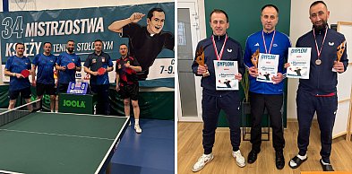 Nasi na podium! Sukces w 34. Mistrzostwach Księży w Tenisie Stołowym
