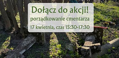 Mieszkańcy ponownie posprzątają cmentarz w Nowosiółkach Kardynalskich