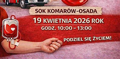 Oddaj krew - akcja strażaków z Komarowa-Osady