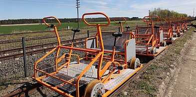 Gmina Lubaczów. Tego jeszcze nie było! Drezyny rowerowe w Baszni