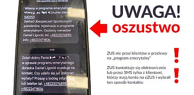 Nowy sposób oszustów: „programy emerytalne”. ZUS ostrzega