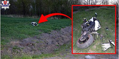 Dwa groźne wypadki motocyklistów w powiecie zamojskim