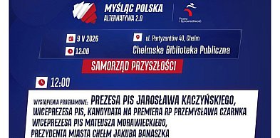Kaczyński, Morawiecki i Czarnek pojawią się w Chełmie