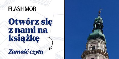 Zamość czyta razem – flash mob na Rynku Wielkim