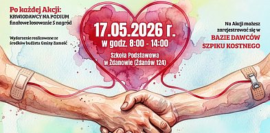 Krwiodawcy na podium. Akcja poboru krwi w Żdanowie