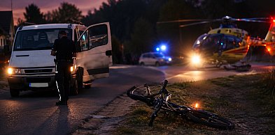 Tereszpol. 10-latka wpadła rowerem pod Iveco