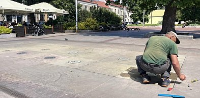 Fontanna na Rynku Wodnym znów nie działa