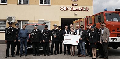 OSP dostało wsparcie po pożarze Puszczy Solskiej