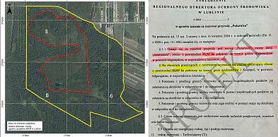 Burza wokół rezerwatu w Aleksandrowie. Mieszkańcy grożą protestem
