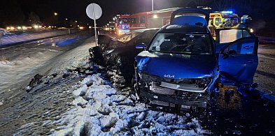 Odblokowana DK17 po wypadku w Krasnymstawie (aktl.)