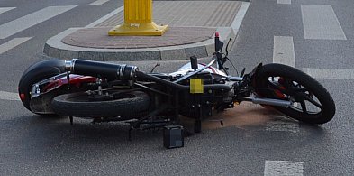 Wypadek w Biłgoraj: 15-latek ranny po zderzeniu z Hondą