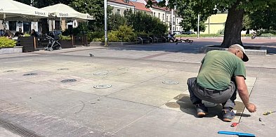 Fontanna na Rynku Wodnym znów nie działa