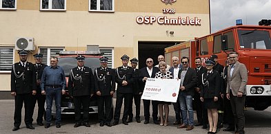 OSP dostało wsparcie po pożarze Puszczy Solskiej