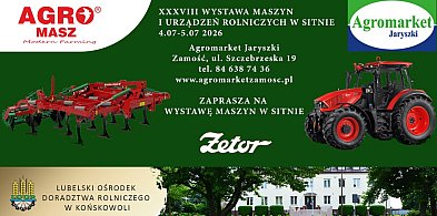 Agromarket Jaryszki na wystawie w Sitnie