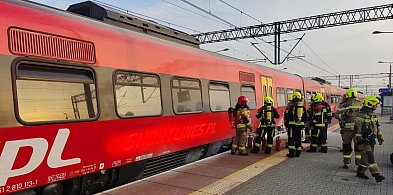 Pożar pociągu Kasztelan (Hrubieszów-Zamość-Kraków)