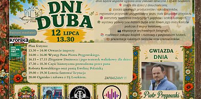 Piotr Pręgowski z „Rancza” gwiazdą Dni Duba. Czeka moc atrakcji