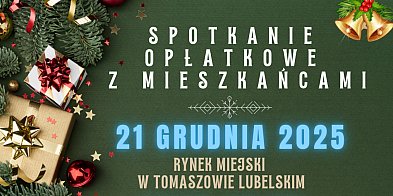 Spotkanie Opłatkowe na Rynku Miejskim w Tomaszowie-368760